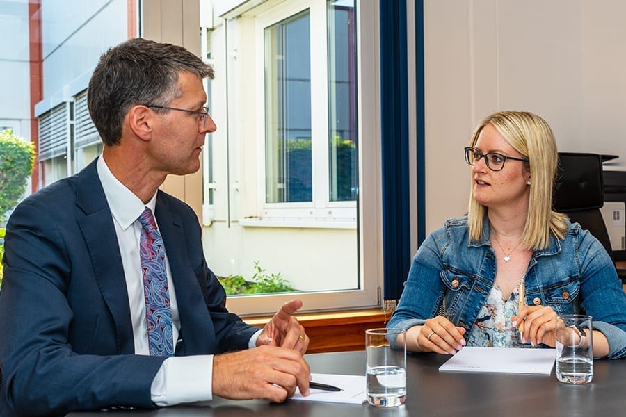 Arbeiten bei kohlpharma in Merzig bedeutet auch kurze Wege zum Vorgesetzten.