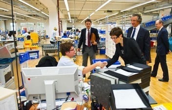 Annegret Kramp-Karrenbauer zu Besuch bei der kohl-Gruppe